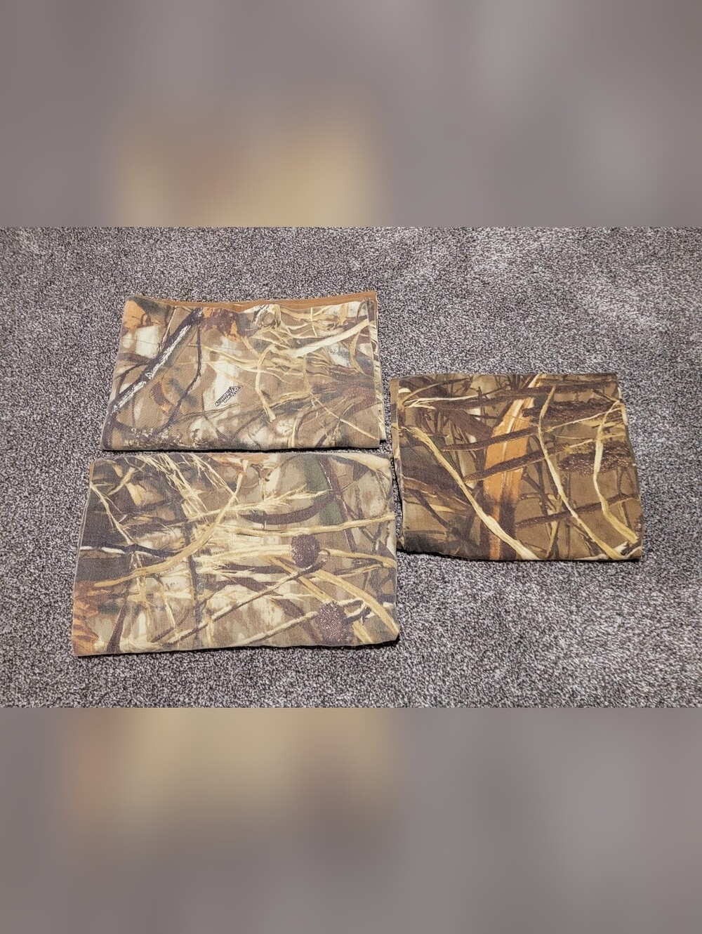 2 Camouflage Pillow Shams and 1 Standard Pillow Case, Advantage Max 4 HD